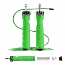 Скакалка скоростная для кроссфита 4FIZJO Speed Rope PRO+ Green (P-5907739313195)