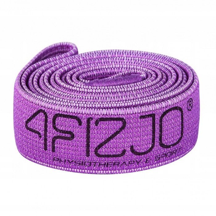 Еспандер-петля 4FIZJO Flex Power Band із тканини 20-27 кг Violet (P-5907739313119)