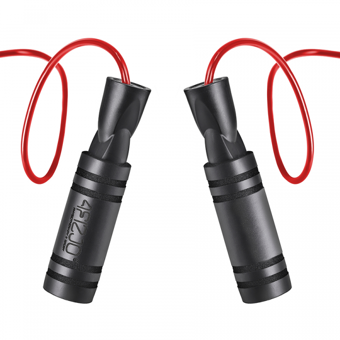 Скакалка с подшипниками 4FIZJO Basic Black/Red (P-5907739313133)