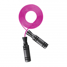 Скакалка с подшипниками 4FIZJO Basic Black/Pink (P-5907739313140)
