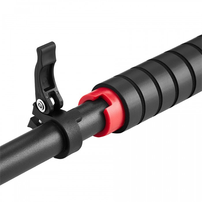 Турнік розсувний 4FIZJO PRO 72-110 см Black/Red (P-5907739313263)
