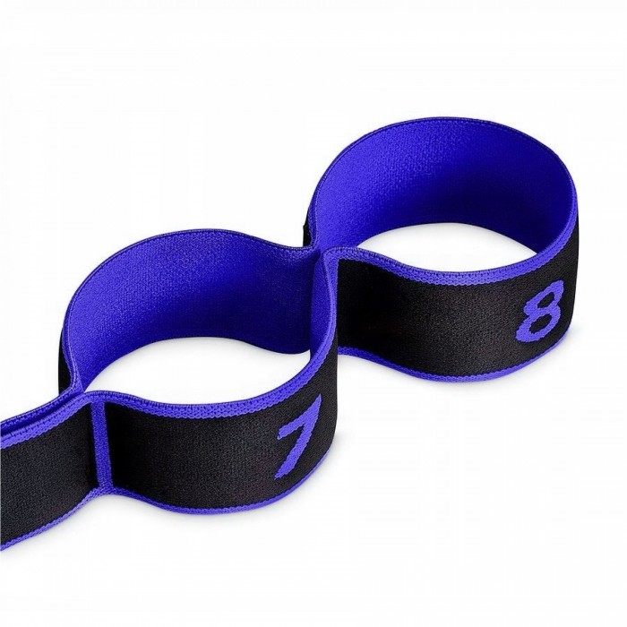 Еспандер з петлями для розтяжки 4FIZJO 90 см Black/Blue (P-5907739313775)
