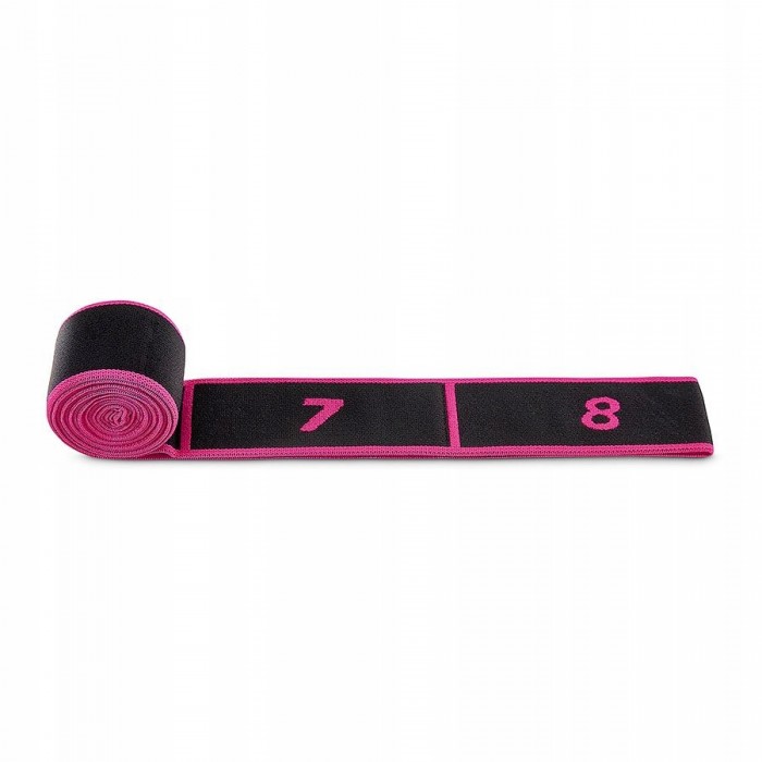 Еспандер з петлями для розтяжки 4FIZJO 90 см Black/Pink (P-5907739313782)