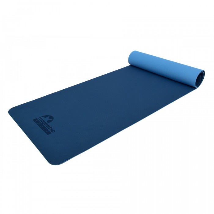 Коврик для йоги Majestic Sport TPE 6 мм GVT5010/B Blue/Sky Blue
