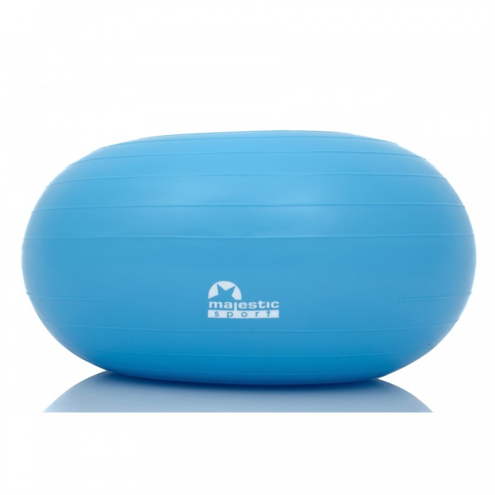 Мяч для фитнеса (пончик) Majestic Sport Air Ball Donut 50 x 28 см Anti-Burst GVP5030/B