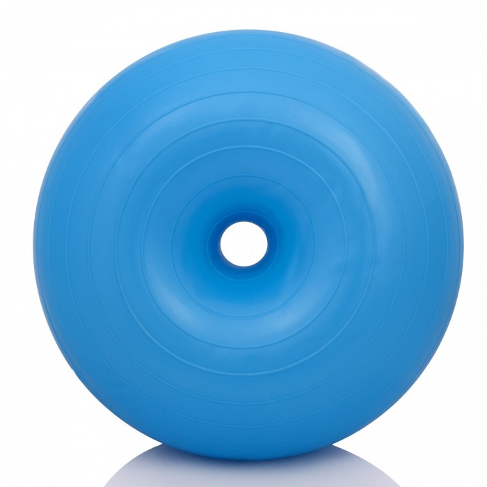 Мяч для фитнеса (пончик) Majestic Sport Air Ball Donut 50 x 28 см Anti-Burst GVP5030/B