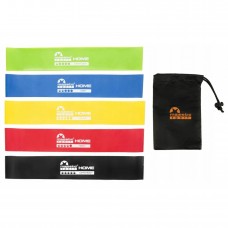 Набор резинок для фитнеса Majestic Sport Home Mini Band 5 шт 5-25 кг M-HMB-4216