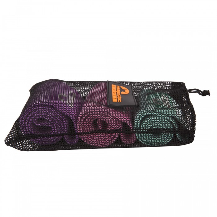 Резинки для фитнеса из ткани Majestic Sport Hip Band набор 3 шт 13-37 кг M-HB-4503