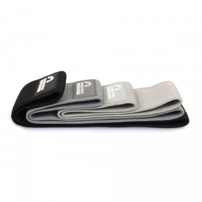 Резинки для фитнеса из ткани Majestic Sport Hip Band набор 3 шт 13-37 кг M-HB-4504