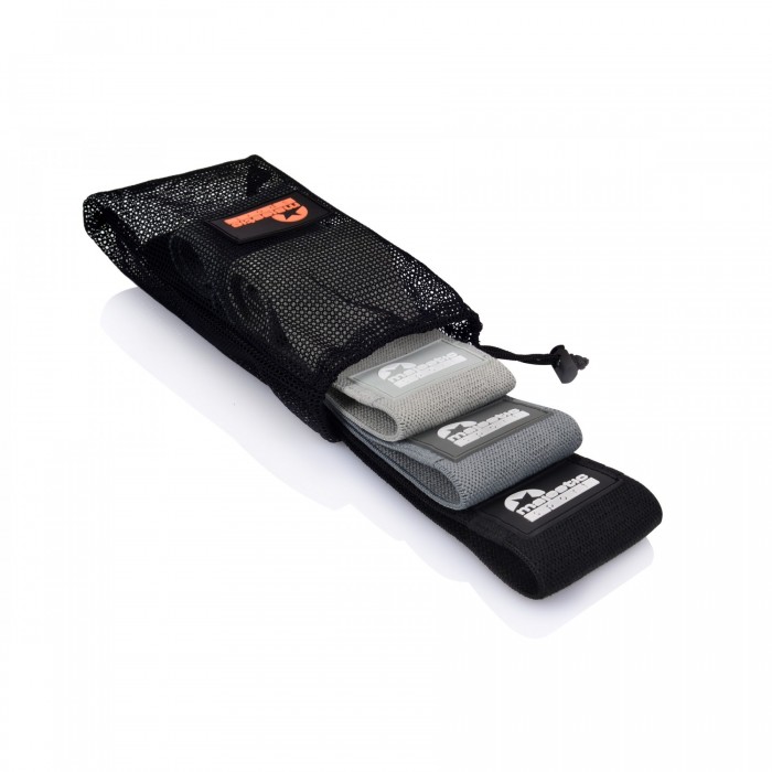 Резинки для фитнеса из ткани Majestic Sport Hip Band набор 3 шт 13-37 кг M-HB-4504