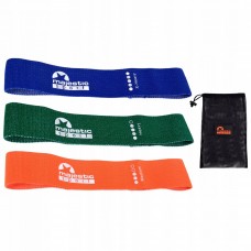 Набор тканевых резинок для фитнеса Majestic Sport Loop Band 3 шт 11-20 кг M-LB-4607
