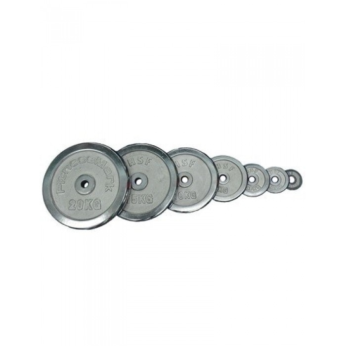 Диск хромований металевий 0,5 кг HouseFit DB C102-0.5