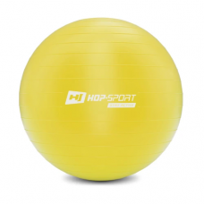 Фитбол Hop-Sport 45см желтый + насос 2020