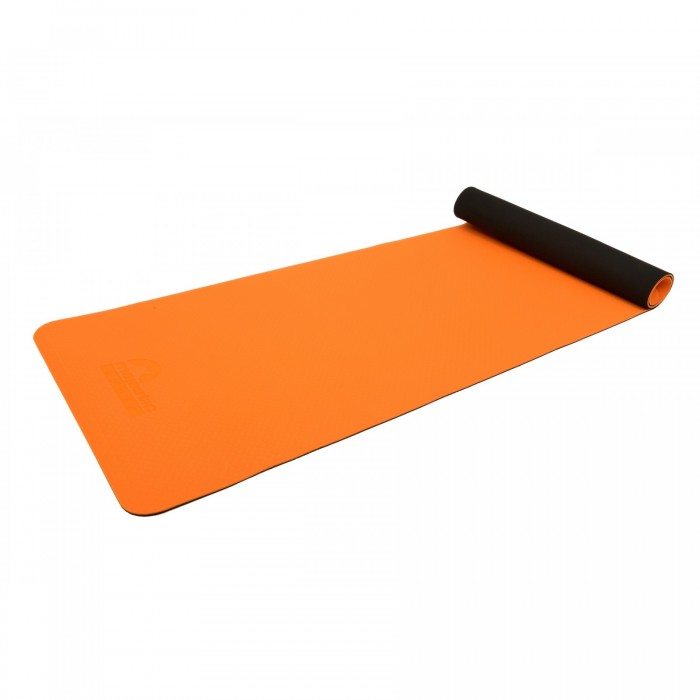 Коврик для йоги спортивный Majestic Sport TPE 6 мм GVT5010/O Orange/Black