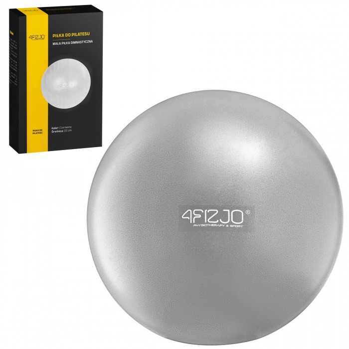 Мяч для пилатеса, йоги, реабилитации 4FIZJO 22 см Grey (P-5907739314499)