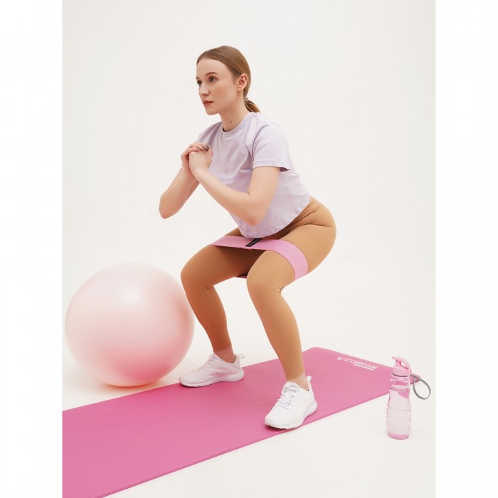 Коврик спортивный Cornix NBR 183 x 61 x 1 cм для йоги и фитнеса XR-0010 Pink
