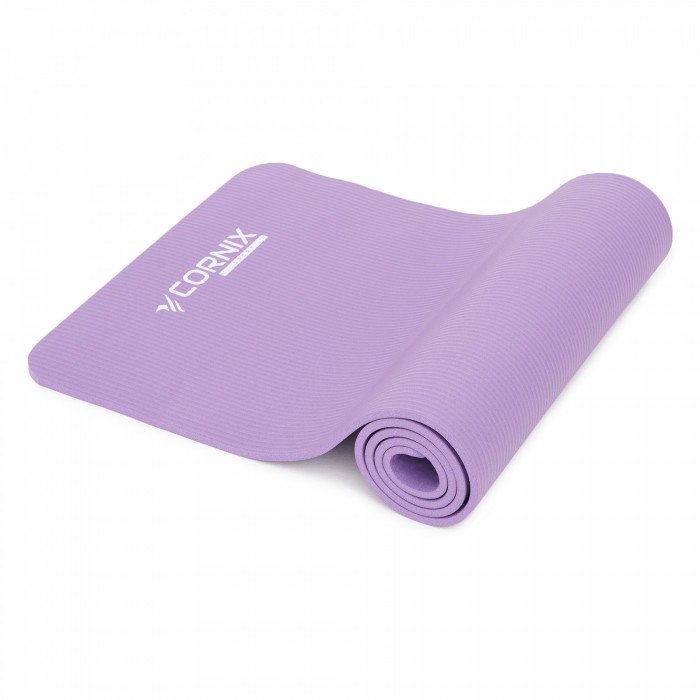 Килимок спортивний Cornix NBR 183 x 61 x 1 см для йоги та фітнесу XR-0011 Violet