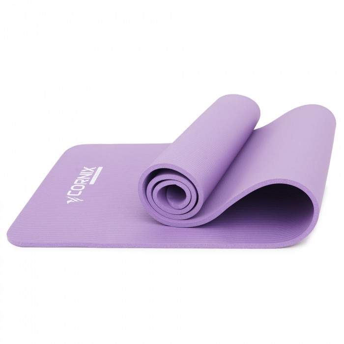 Килимок спортивний Cornix NBR 183 x 61 x 1 см для йоги та фітнесу XR-0011 Violet