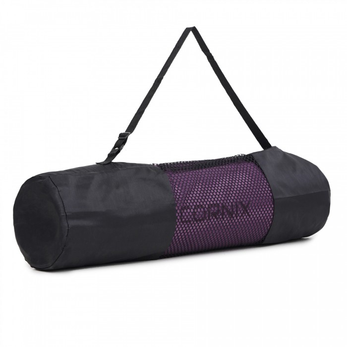 Коврик спортивный Cornix TPE 183 x 61 x 0.6 cм для йоги и фитнеса XR-0007 Plum/Rose