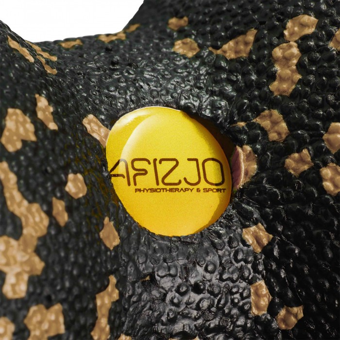 Масажний м&#039;яч подвійний 4FIZJO EPP DuoBall 08 Black/Gold (P-5907739314802)