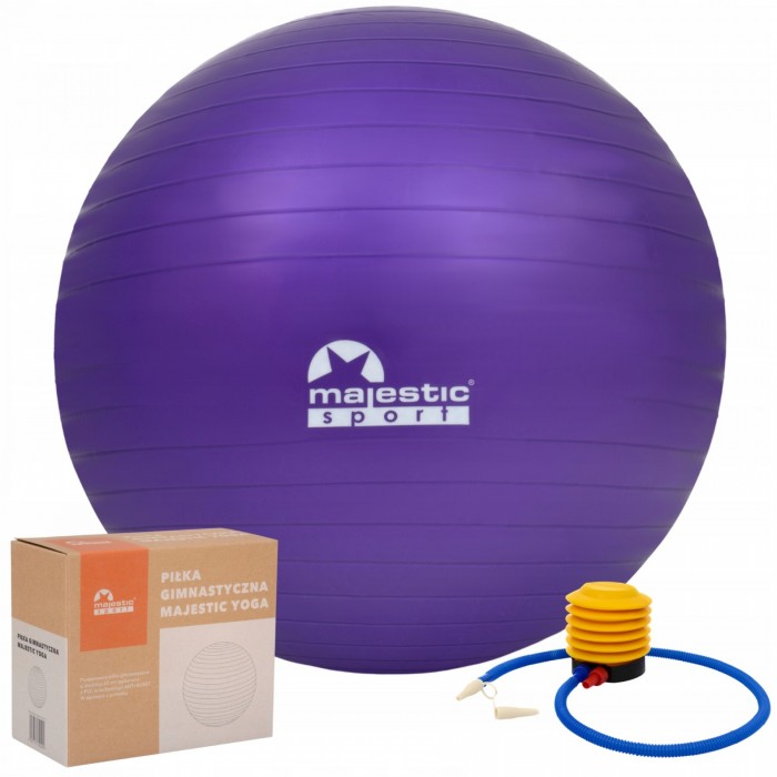 Мяч для фитнеса (фитбол) Majestic Sport 65 см Anti-Burst GVP5028/V Мяч для фитнеса (фитбол) Majestic Sport 65 см Anti-Burst GVP5028/V