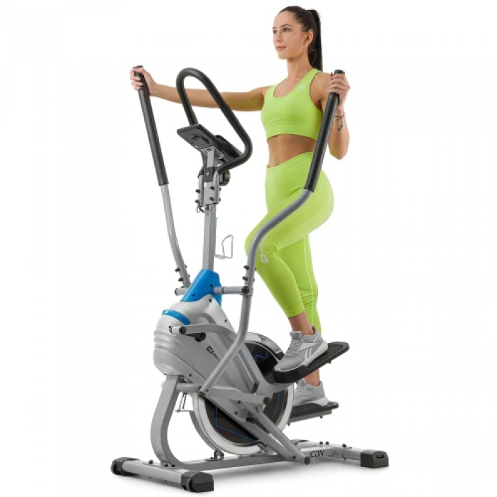 Орбитрек магнитный Hop-Sport HS-400B Icon серебристый