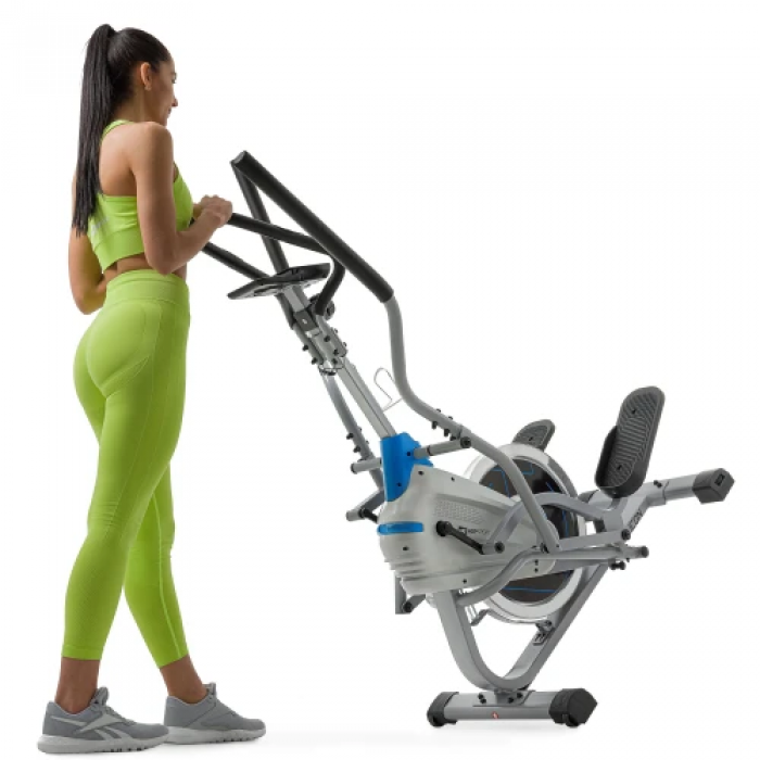 Орбитрек магнитный Hop-Sport HS-400B Icon серебристый