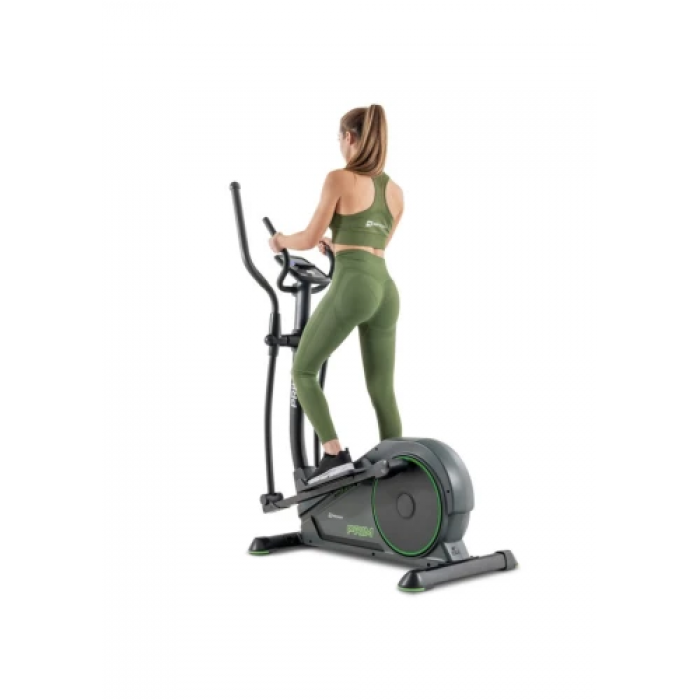 Орбітрек Hop-Sport HS-120C Prim чорно-зелений + мат