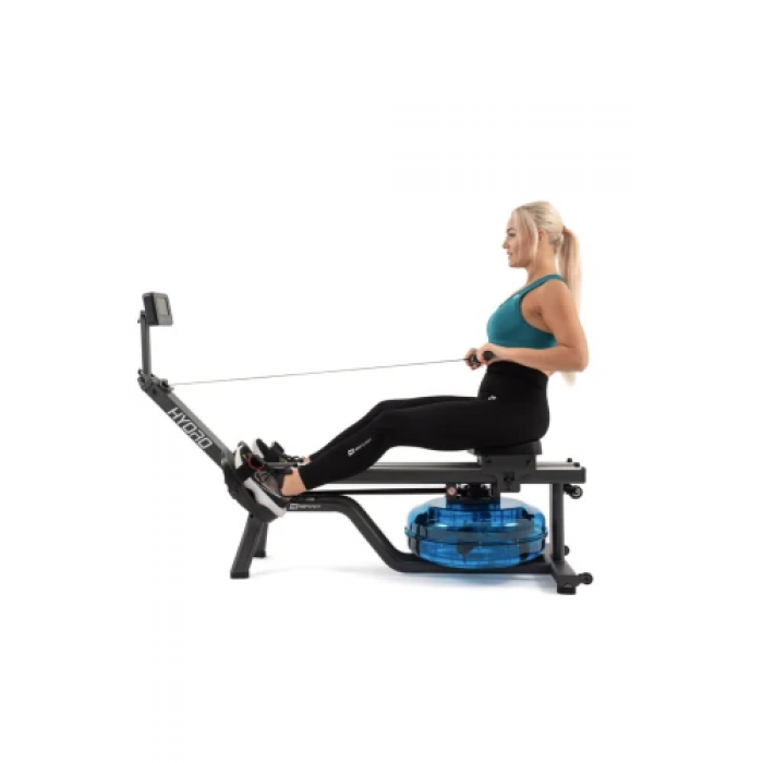 Гребной тренажер Hop-Sport HS-160WR Hydro с водным сопротивлением + мат