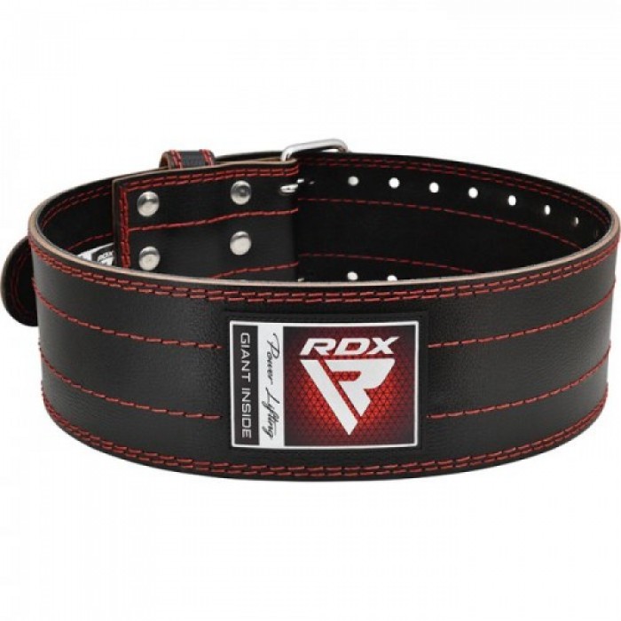 Пояс для тяжелой атлетики RDX Leather Black M