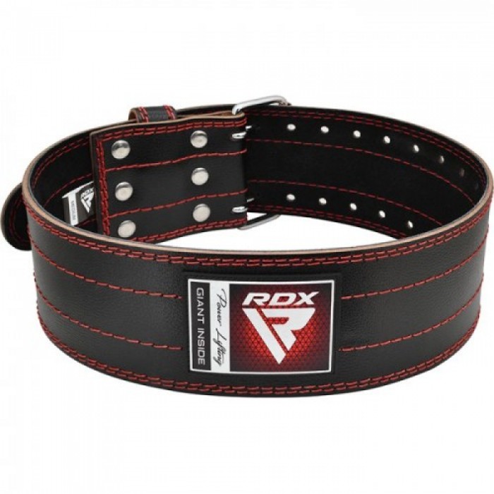 Пояс для тяжелой атлетики RDX Leather Black M