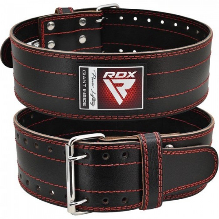 Пояс для тяжелой атлетики RDX Leather Black M