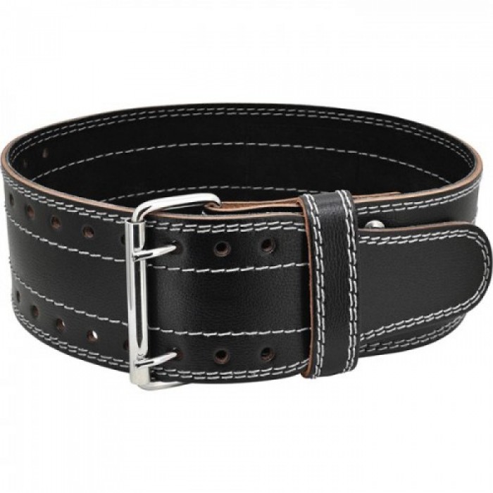 Пояс для важкої атлетики RDX Leather Black/White L