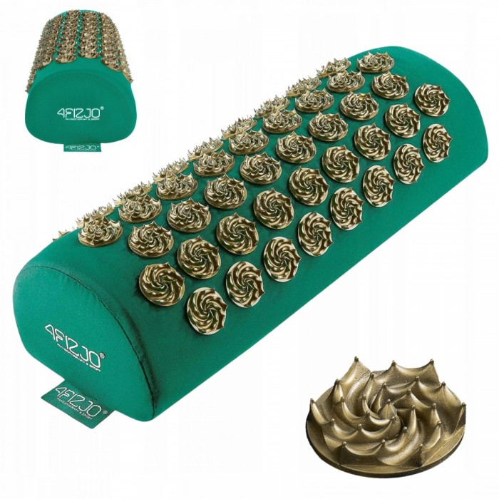 Валик акупунктурний 4FIZJO Standard Аплікатор Кузнєцова Navy Green/Gold (P-5907739316929) Валик акупунктурний 4FIZJO Standard Аплікатор Кузнєцова Navy Green/Gold (P-5907739316929)