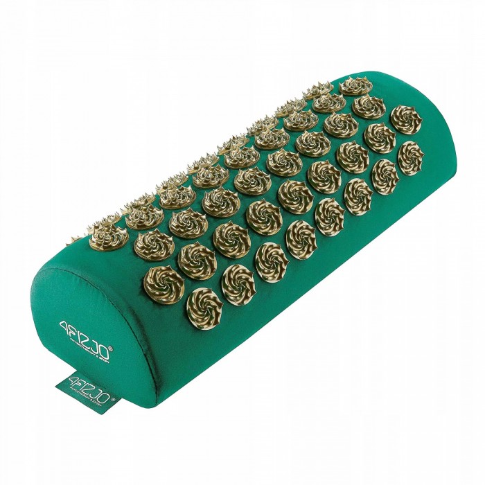 Валик акупунктурний 4FIZJO Standard Аплікатор Кузнєцова Navy Green/Gold (P-5907739316929)
