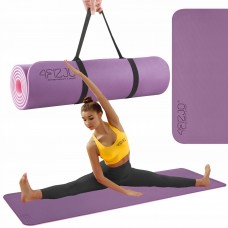Килимок (мат) спортивний 4FIZJO TPE 180 x 60 x 1 см для йоги та фітнесу Violet/Pink (P-5907739316967)