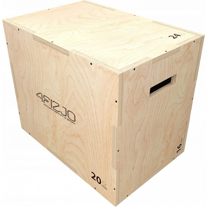Плиометрический бокс 4FIZJO 3 в 1 60 x 50 x 40 см деревянный (P-5907739315403)
