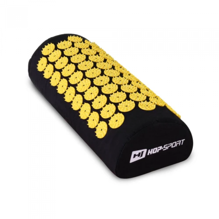 Подушка для акупунктури Hop-Sport HS-C037AP (Аплікатор Кузнєцова) чорно-жовта Подушка для акупунктури Hop-Sport HS-C037AP (Аплікатор Кузнєцова) чорно-жовта