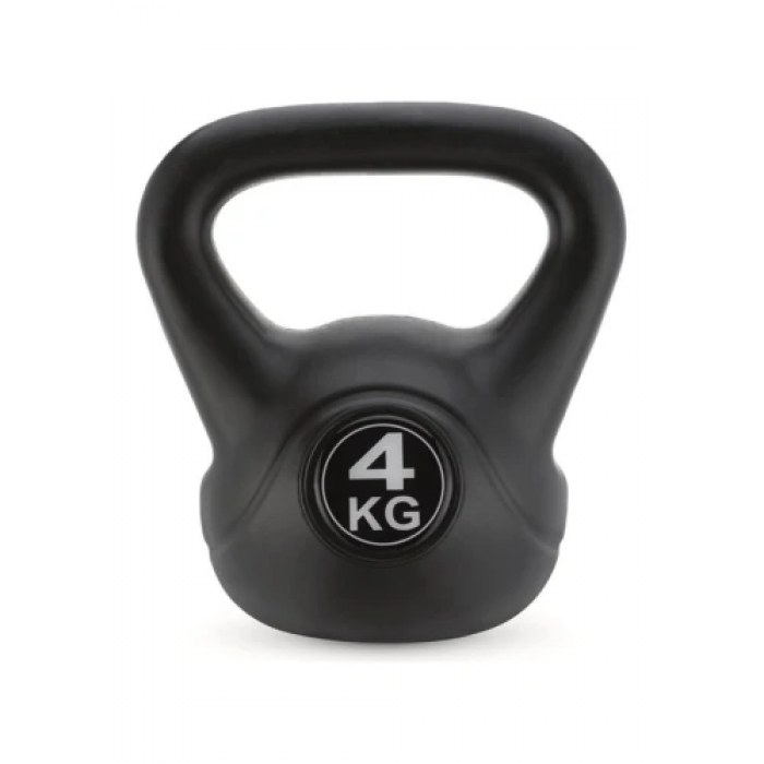 Гиря виниловая Gymtek 4 кг черный Гиря виниловая Gymtek 4 кг черный