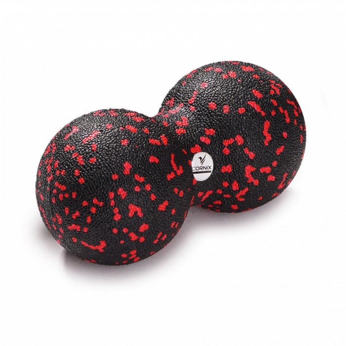 Массажный мяч двойной Cornix EPP DuoBall 8 x 16 см XR-0124