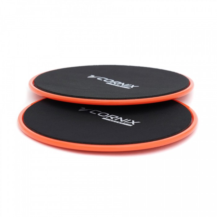 Диски-слайдери для ковзання (глайдингу) Cornix Sliding Disc 2 шт XR-0180 Orange