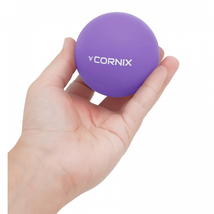 Масажний м&#39;яч Cornix Lacrosse Ball 6.3 см XR-0119 Purple