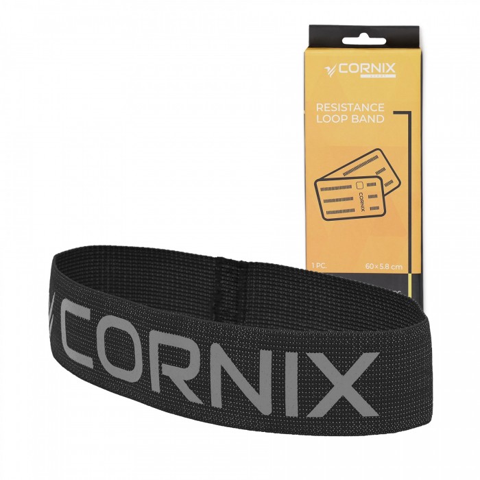Резинка для фитнеса и спорта из ткани Cornix Loop Band 14-18 кг XR-0140 Резинка для фитнеса и спорта из ткани Cornix Loop Band 14-18 кг XR-0140