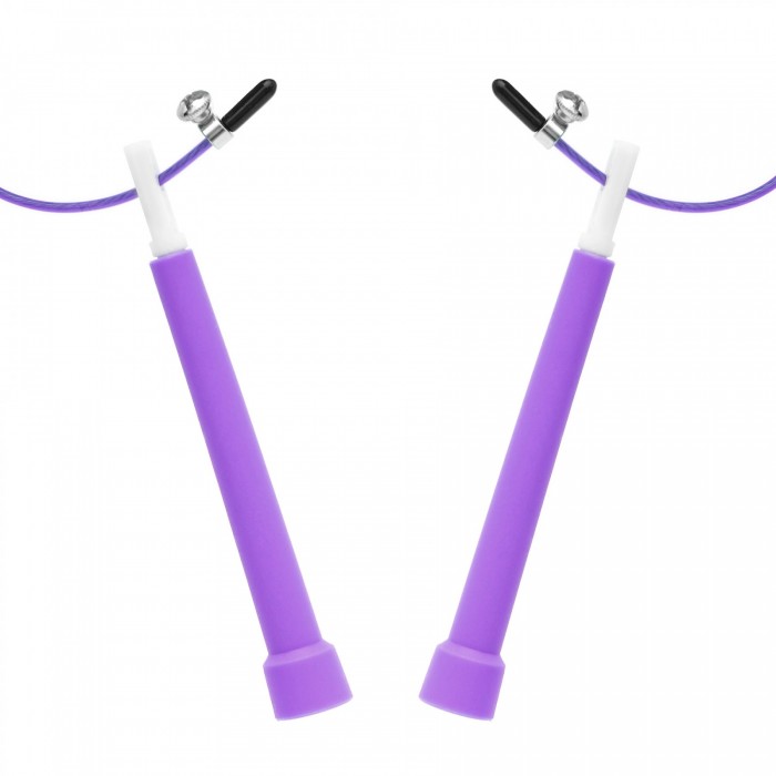 Скакалка швидкісна для кросфіту Cornix Speed Rope Basic XR-0163 Purple