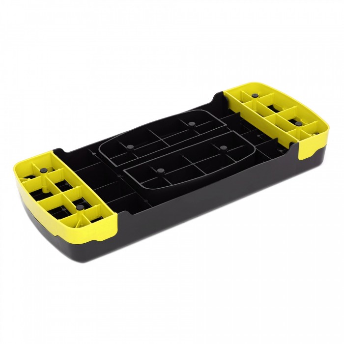 Степ-платформа 2-ступенчатая Cornix 68 х 28 х 10-15 см XR-0192 Black/Yellow
