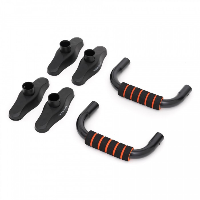 Упори для віджимань Cornix Push-up XR-0168 Black/Orange