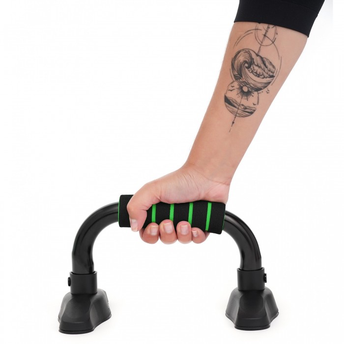 Упори для віджимань Cornix Push-up XR-0169 Black/Green