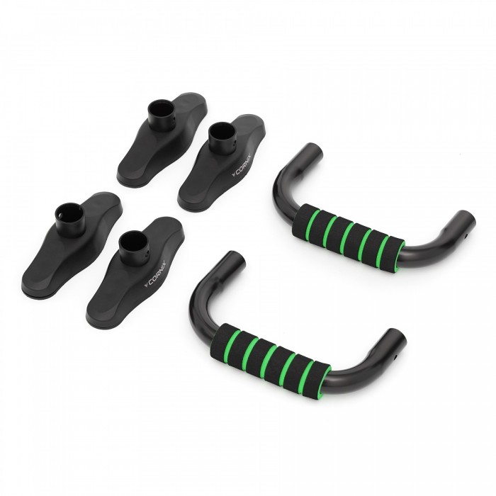 Упори для віджимань Cornix Push-up XR-0169 Black/Green