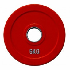 Диск олімпійський гумовий кольоровий Generation Fitness RCP19-5 кг