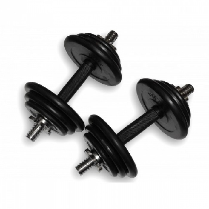 Гантелі набірні Generation Fitness DB-01-21 кг (ручка - каучук) пара Гантелі набірні Generation Fitness DB-01-21 кг (ручка - каучук) пара